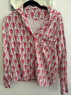Roller Rabbit Long-Sleeve Pajama Set